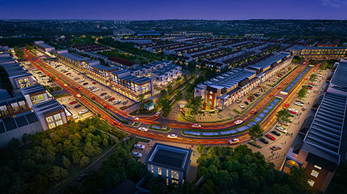 New Commercial District in South Serpong